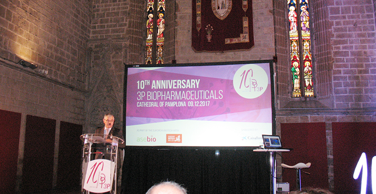 3P Biopharmaceuticals celebra su 10º aniversario en la Catedral de Pamplona