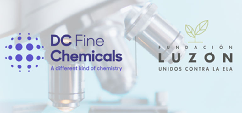 DC Fine Chemicals dona 9.000 euros a la Fundación Luzón para la lucha contra la ELA