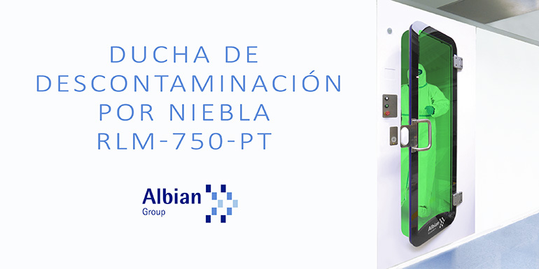 Ducha de descontaminación RLM-750-PT, la mejor garantía de seguridad