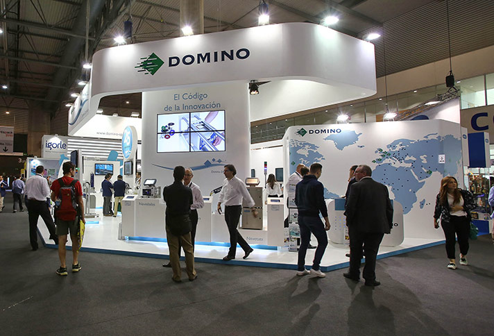 Stand de DOMINO en Hispack