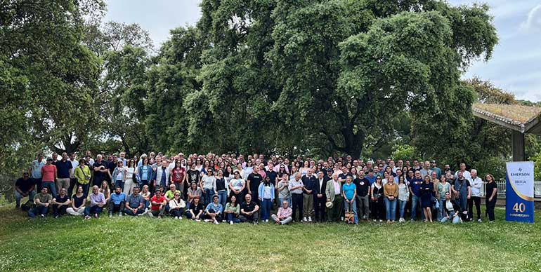 Emerson Iberia celebra sus 40 años