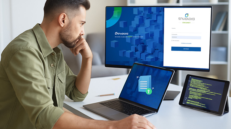 Lector para la carga masiva de documentos de gestión de residuos de envases