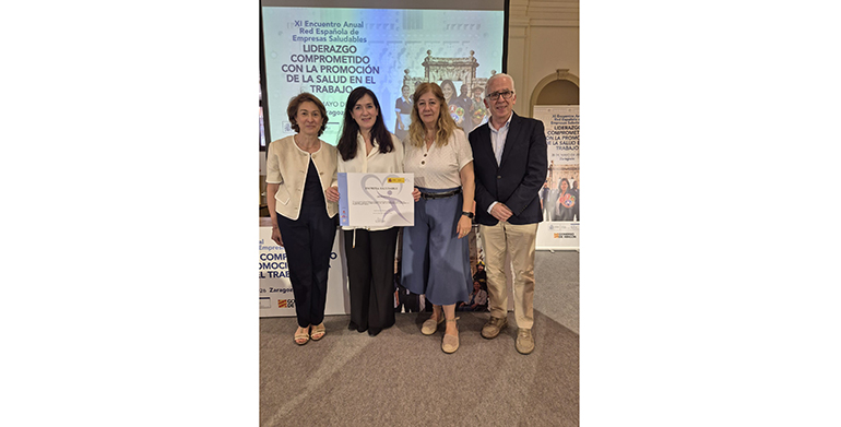 Ercros destaca por su excelencia en el cuidado de la salud de su equipo humano