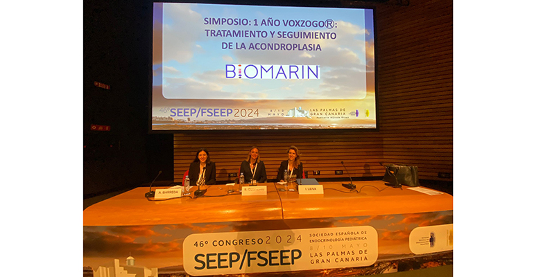 BioMarin tiene hoy un espacio dedicado a la revisión de VOXZOGO en el 46º Congreso de la SEEP