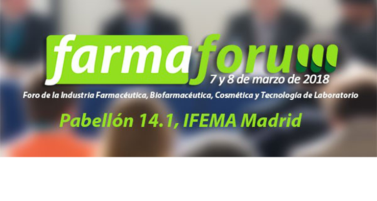 El día 7 comienza Farmaforum 2018
