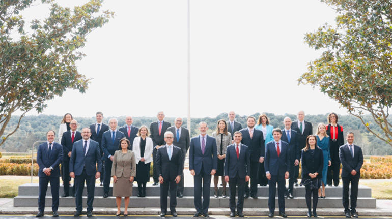 Felipe VI recibe a Farmaindustria en su 60 aniversario