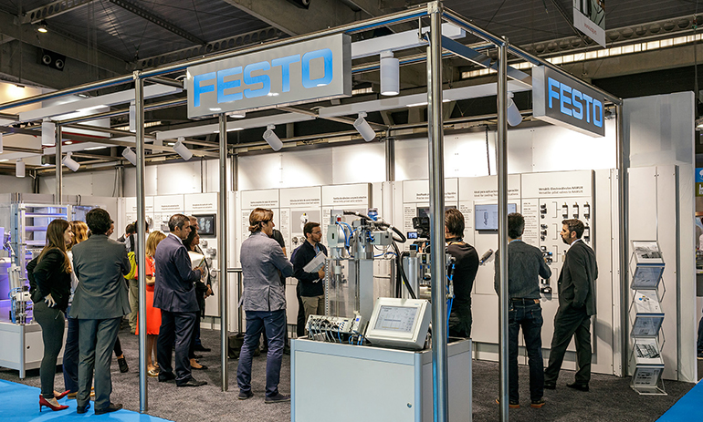 Festo presenta en Expoquimia sus últimas soluciones para la transformación digital