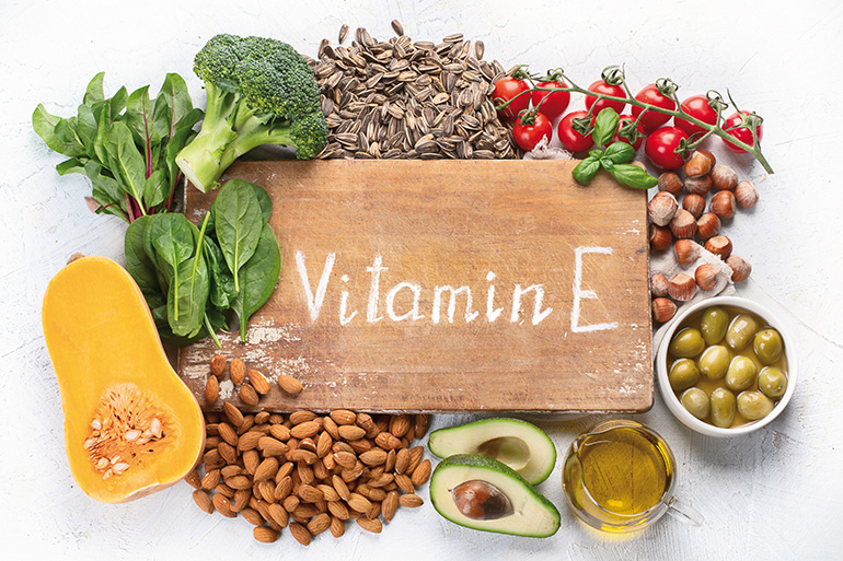 Vitamina E y piel