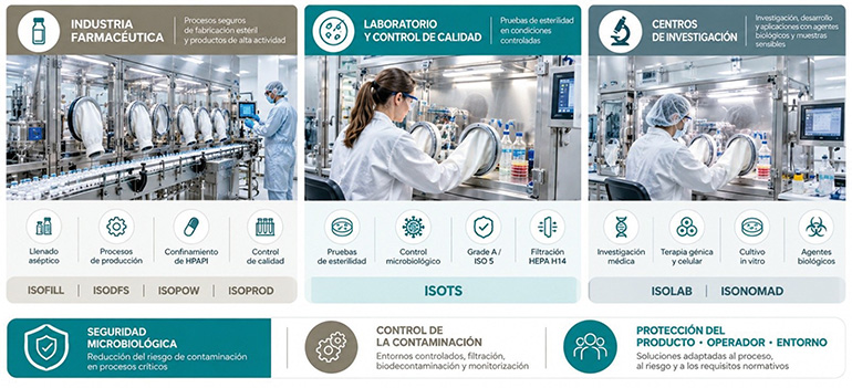 Tecnología de aislamiento para entornos críticos