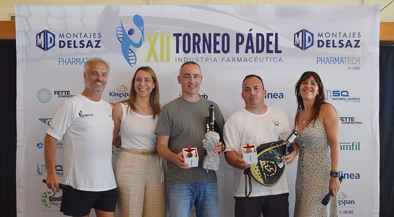 Víctor Morillo y Sergio Rodríguez, de Towa Pharmaceutical, campeones del XII Torneo de Pádel de la Industria Farmacéutica