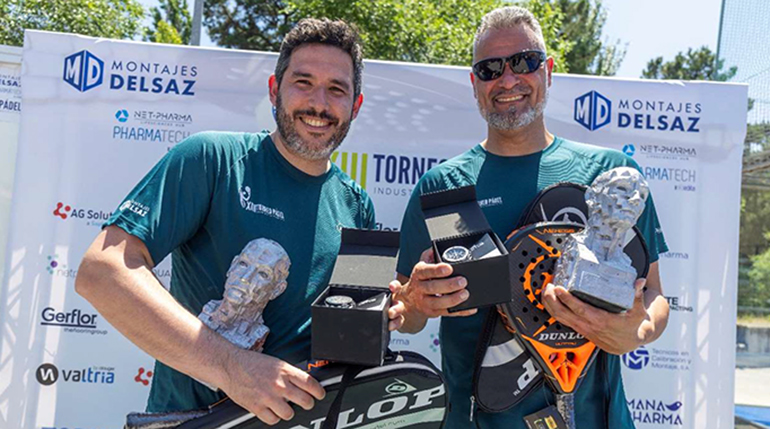 David Sevillano y Jesús Marcos González, de GALENICUM, campeones de la 13ª edición del torneo de pádel de la industria farmacéutica 2025
