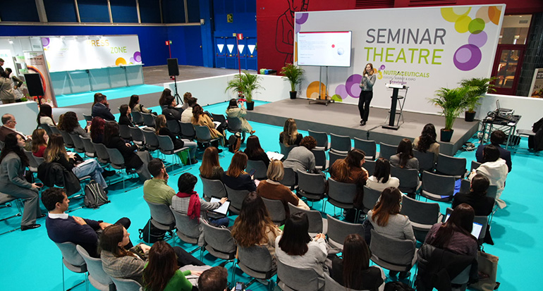 Nutraceuticals Europe amplía el programa del Seminar Theatre con nuevas ponencias sobre salud femenina, longevidad y nutricosmética avanzada