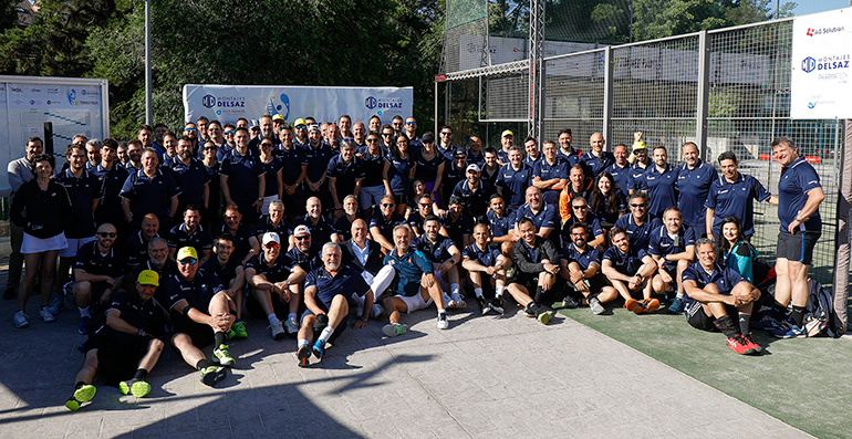 Jesús Marcos y Samuel Blanco, de GALENICUM, campeones absolutos del XII torneo de pádel de la industria farmacéutica