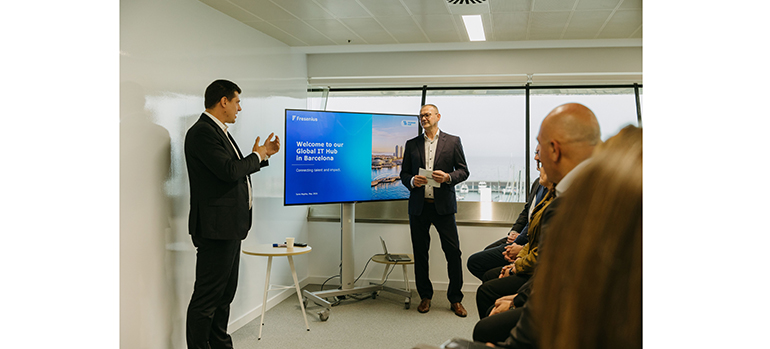 Fresenius Kabi  inaugura un nuevo hub tecnológico en Barcelona