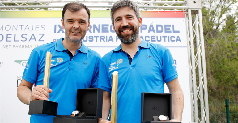 la pareja de Normon gana el torneo de pádel de Madrid 2019