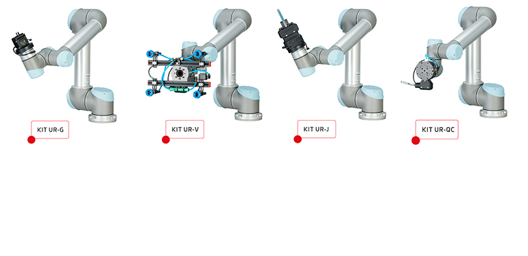 Gama de kits de integración con robots colaborativos