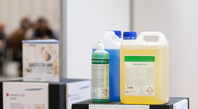 El área Red Line de Hygienalia exhibe tecnologías disruptivas en limpieza desde detergentes probióticos hasta desinfección cutánea