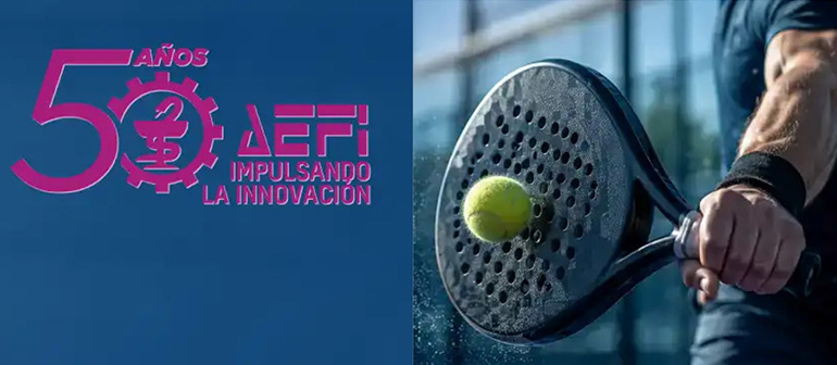 AEFI celebra su primer Torneo de Pádel con motivo del 50 aniversario de la asociación