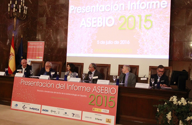 Presentado el Informe Asebio 2015