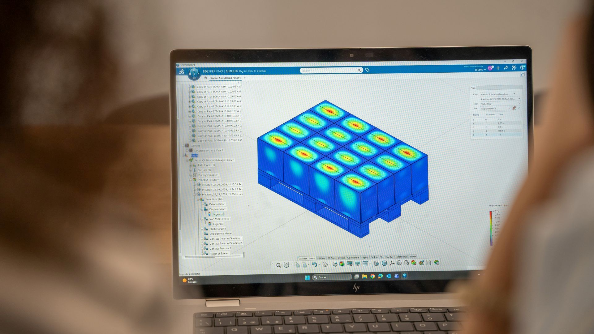 ITENE desarrolla una herramienta virtual con inteligencia artificial para mejorar el transporte de palets