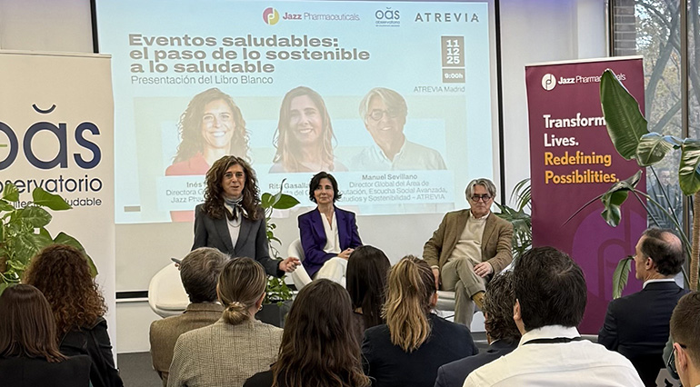 Jazz Pharmaceuticals presenta en Madrid el primer Libro Blanco de Eventos Saludables en España