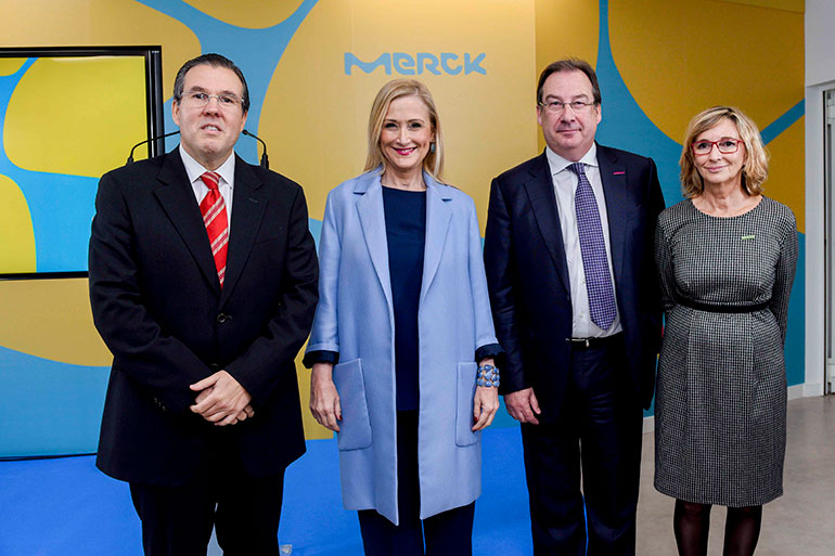 Merck inaugura la ampliación de su planta biotecnológica de Tres Cantos 