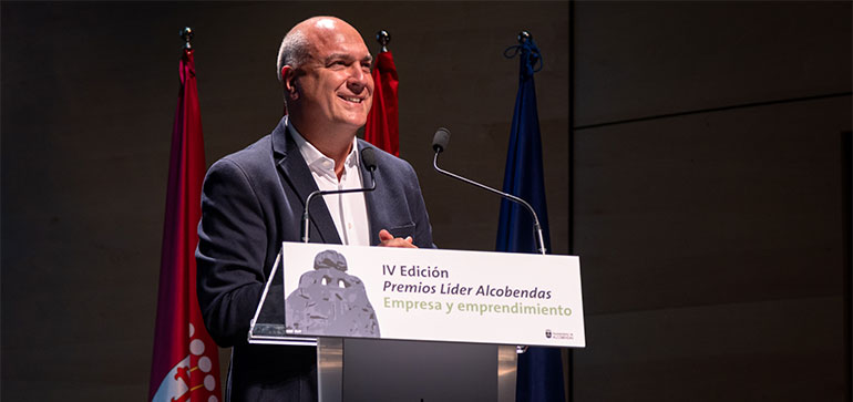 Cristóbal Molleja, Premio Líder Alcobendas Empresario del Año 2023