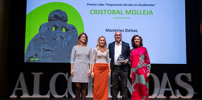 Cristóbal Molleja, Premio Líder Alcobendas Empresario del Año 2023