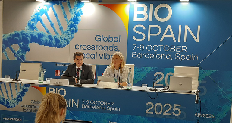 Navarra se presenta en BioSpain 2025 como puerta de entrada europea a la biología sintética