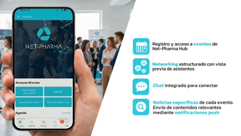Net-Pharma Hub lanza su nueva App para conectar a los profesionales del sector Life Science