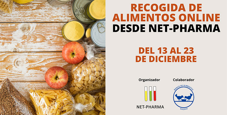 Recogida de alimentos online desde Net-Pharma