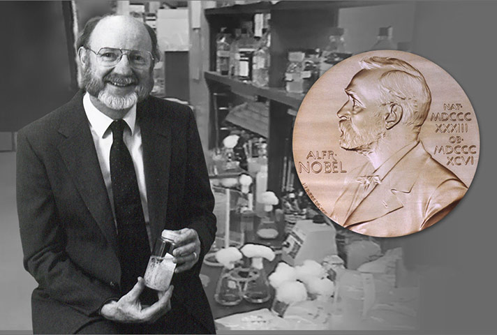 William C. Campbell recibe el Premio Nobel 2015 en Fisiología y Medicina
