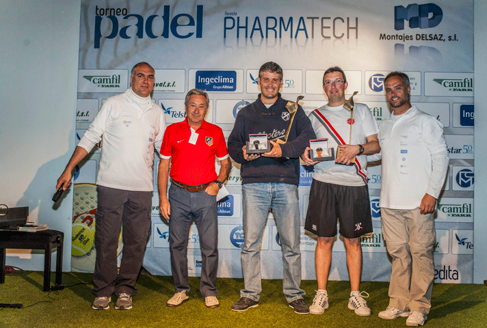 Torneo de pádel Organizado por Pharmatech y Montajes Delsaz