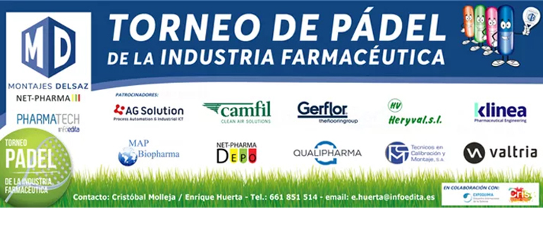 La IX edición del torneo de pádel de la industria farmacéutica se celebra los dos próximos domingos en Madrid y Barcelona, respectivamente