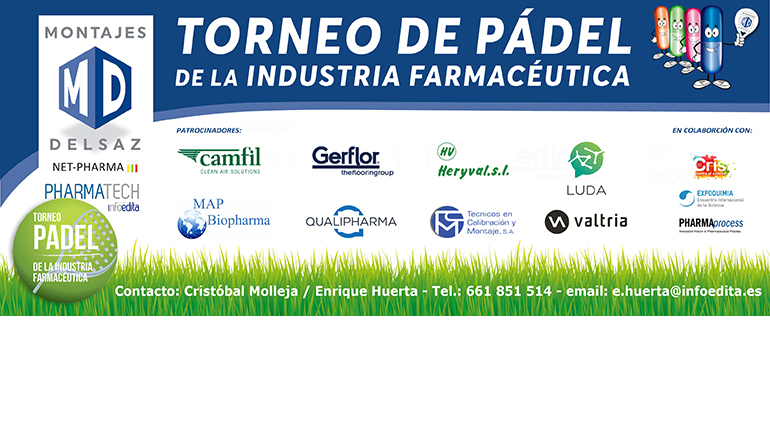 VIII Torneo de Pádel de la industria farmacéutica