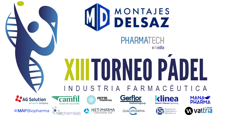 Montajes Delsaz y Pharmatech organizan en Madrid una nueva edición de su tradicional Torneo de pádel de la Industria Farmacéutica 