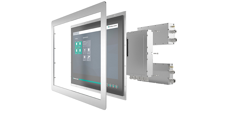 Sistema HMI modular para áreas con riesgo de explosión