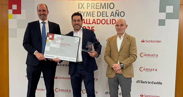 53Biologics, premio Pyme del Año 2025 en Valladolid por su excelencia e impacto social