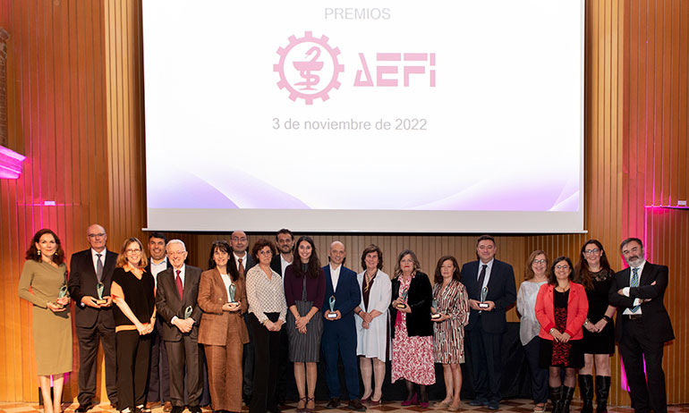 AEFI retoma la entrega de sus Premios más institucionales tras la pandemia 