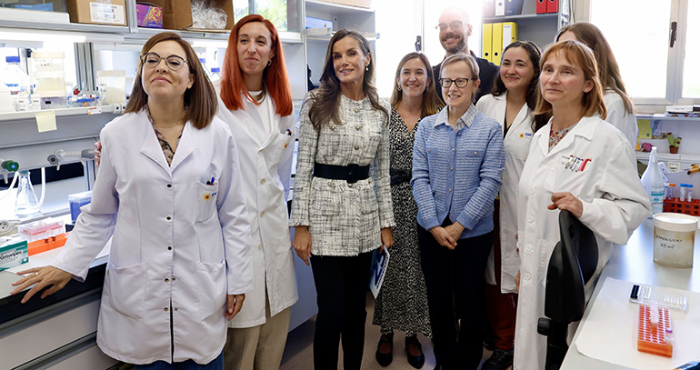 Su Majestad la Reina Letizia visita el CIC por su 25º aniversario