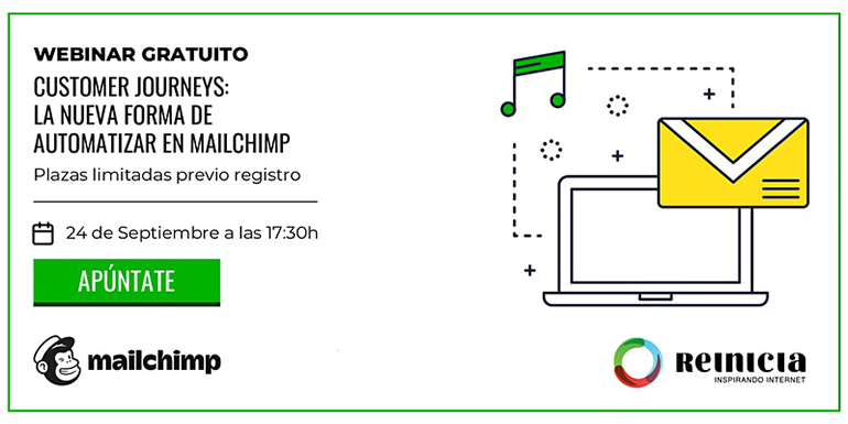 Webinar para automatizar campañas de Mailchimp