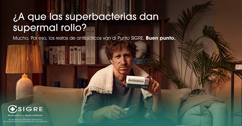 SIGRE recuerda la importancia de depositar los restos de antibióticos en el Punto de las farmacias