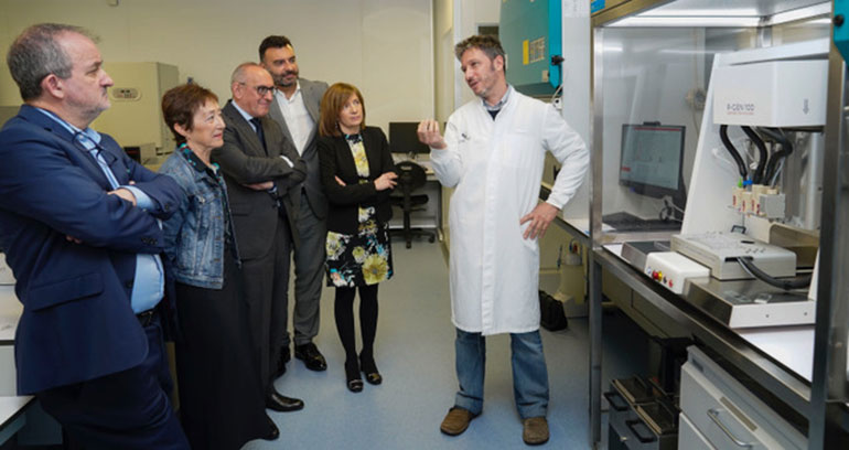 La UPV/EHU y TECNALIA ponen en marcha la primera bioimpresora 3D de Euskadi para la industria farmacéutica
