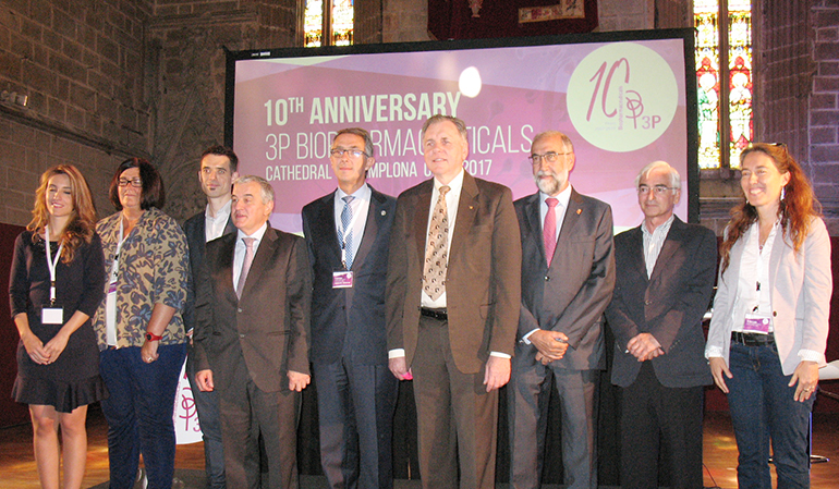 3P Biopharmaceuticals celebra su 10º aniversario en la Catedral de Pamplona