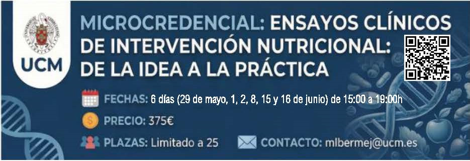 Formación especializada en ensayos clínicos nutricionales