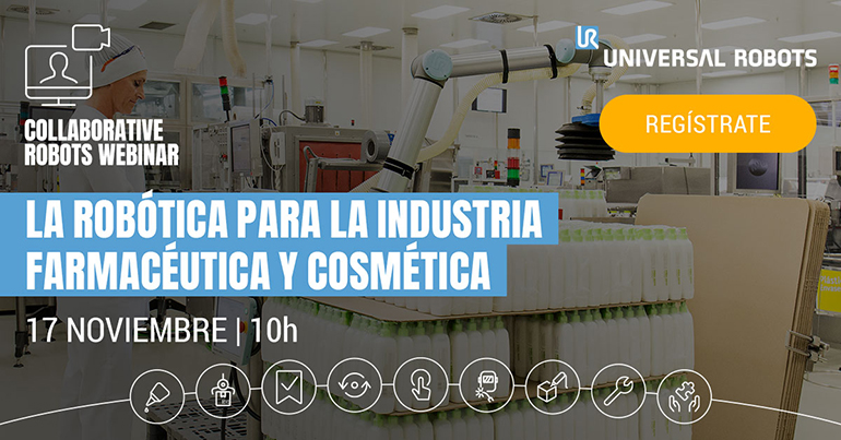 Universal Robots muestra mañana las ventajas de la robótica para la industria farmacéutica y cosmética