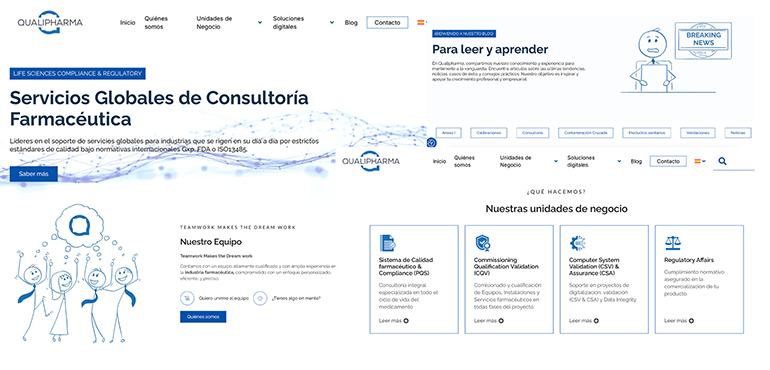 Qualipharma estrena su nueva web para potenciar su liderazgo en consultoría farmacéutica y biosanitaria