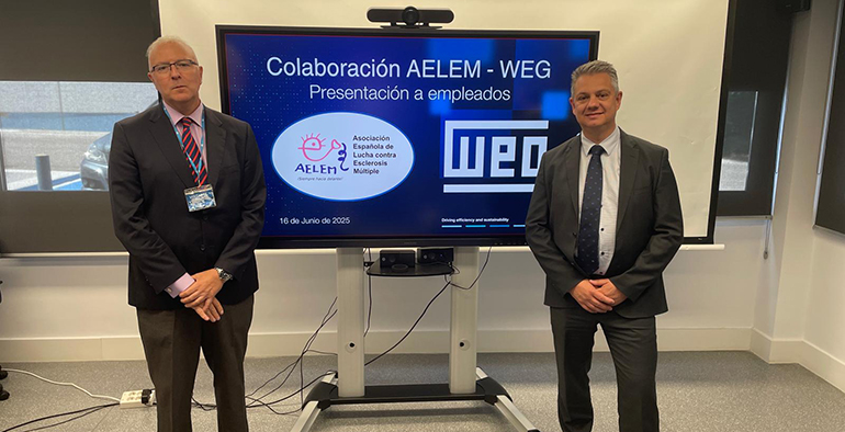 WEG Iberia impulsa acciones inclusivas con AELEM para dar visibilidad a la esclerosis múltiple